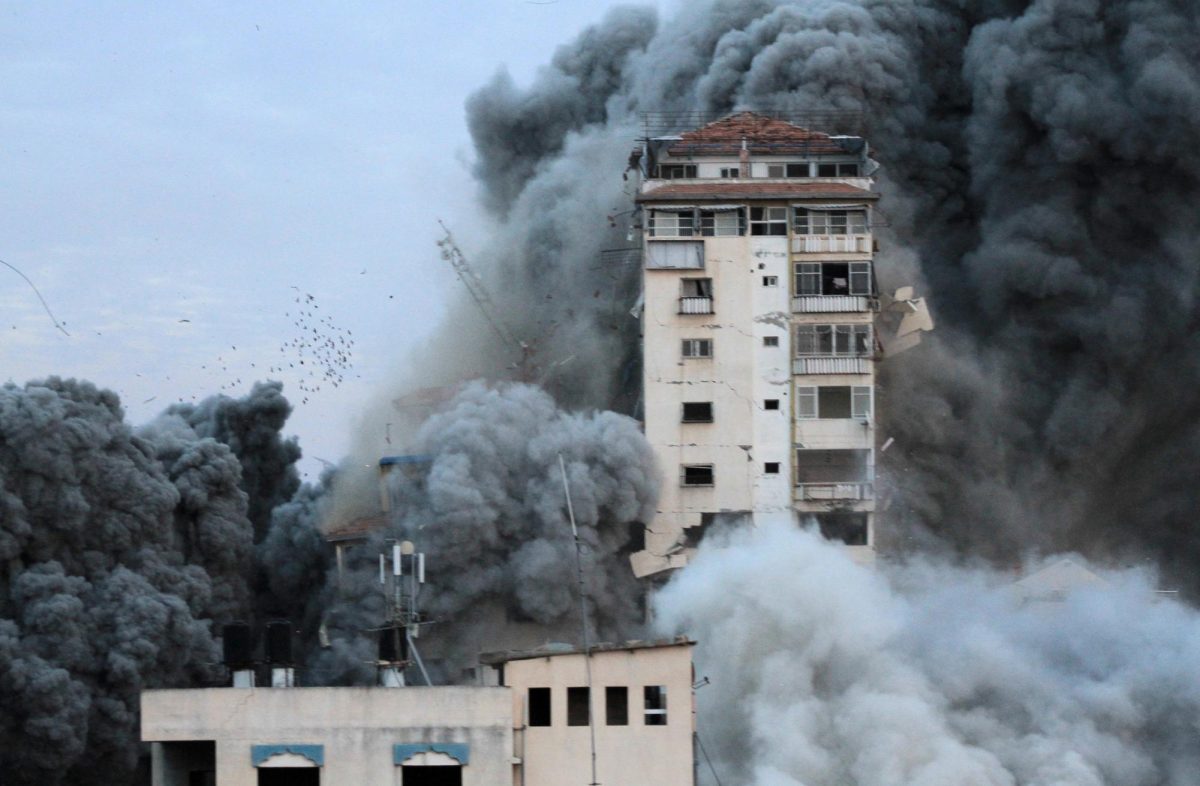 Israel attack on Gaza Strip during Oct. 2023. 
Photo curtsy of Wikimedia Commons