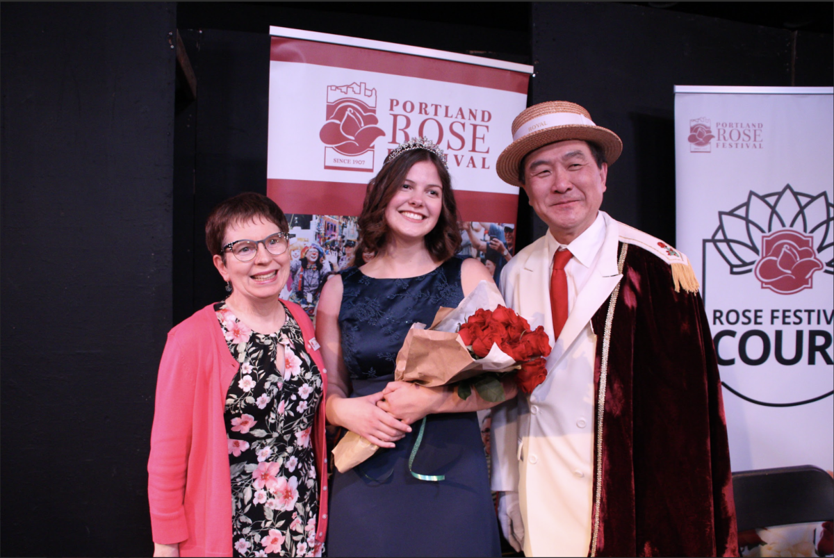 This year, IBW senior Sophie Lafrenz was crowned as IBW's Rose Princess. Photo by Josphine Varon