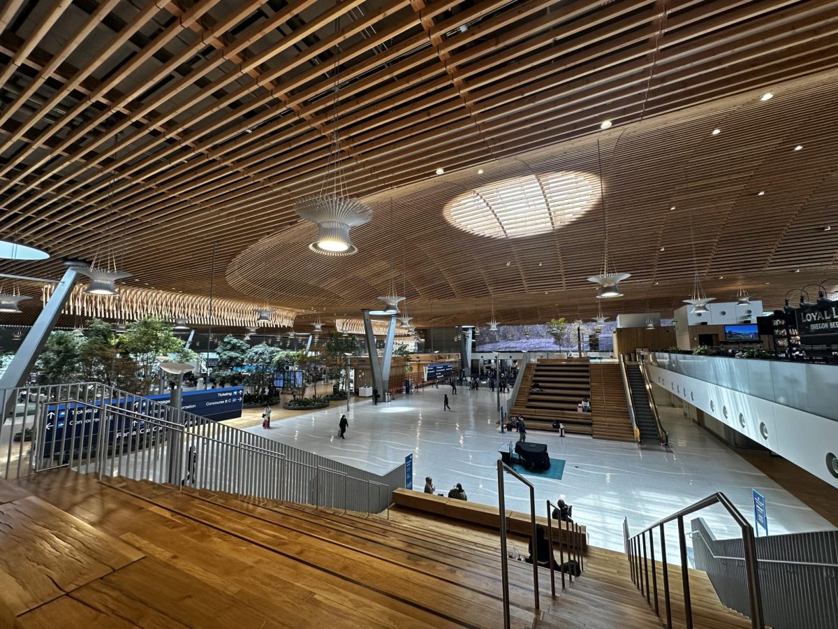 A walk in the forest: How the new PDX terminal brings the outdoors in?